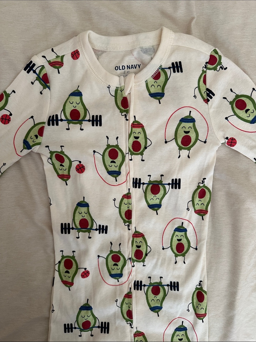 Old Navy Avocado Footie Brand New